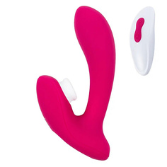 Секс-игрушки HOT PLANET Вибратор для точки G с клиторальным стимулятором Venus