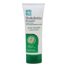 Мусс для умывания SHOKUBUTSU Пенка для умывания От прыщей для жирной и комбинированной кожи (Acne Solution) 100