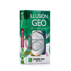 Цветные линзы ILLUSION Цветные контактные линзы ILLUSION GEO Diamond grey