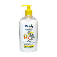 Мыло жидкое BIOTEQ Детское крем-мыло жидкое для мытья рук и тела 500
