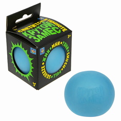 Мягкая игрушка 1TOY Крутой замес Антистресс Шар 7 см светится в темноте