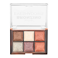 TECHNIC Палетка теней для век TECHNIC BRONZING BAKED EYESHADOWS