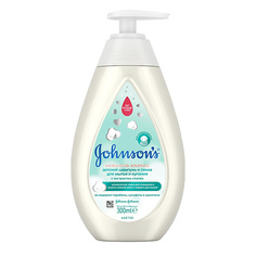 Для ванной и душа JOHNSONS Детский шампунь и пенка для мытья и купания «Нежность хлопка» Johnson's
