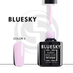 Базовое покрытие для гель-лаков BLUESKY Каучуковая база Luxury Silver Color