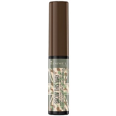 RIMMEL Гель для бровей и ресниц Brow This Way Camouflage