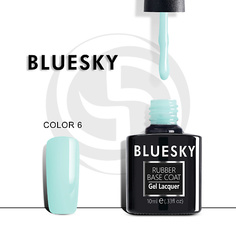 Базовое покрытие для гель-лаков BLUESKY Каучуковая база Luxury Silver Color