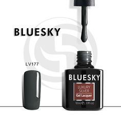 Гель-лак для ногтей BLUESKY Гель-лак Luxury Silver Черный властелин