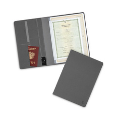 FLEXPOCKET Органайзер для семейных документов из экокожи А4 формата