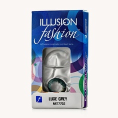 Цветные линзы ILLUSION Цветные контактные линзы fashion LUXE grey