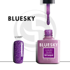 Гель-лак для ногтей BLUESKY Гель-лак Luxury Silver Смузи