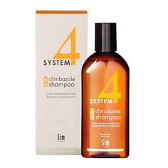Шампуни SYSTEM4 Шампунь №2 для сухих и поврежденных волос 2 Climbazole Shampoo. Color treated and dry hair
