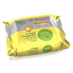 Мыло твердое MA PROVENCE Мыло Oraganic Bio с с аргановым маслом и ароматом миндального печенья 75