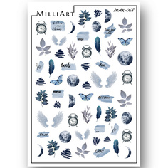 Слайдеры MILLIART NAILS Слайдер дизайн для ногтей 2D MAX-068