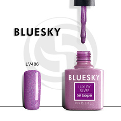 Гель-лак для ногтей BLUESKY Гель-лак Luxury Silver Призматик