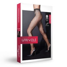 Белье эротическое LE FRIVOLE Колготки искрящиеся стразами в сетку Spark