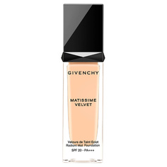 Тональные средства GIVENCHY Жидкое матирующее тональное средство Matissime Velvet SPF 20-PA+++