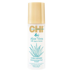 Несмываемый уход CHI Увлажняющий крем для вьющихся волос Aloe Vera with Agave Nectar