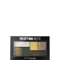 Тени MAYBELLINE NEW YORK Палетка теней для глаз The City Mini