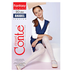 CONTE ELEGANT Колготки детские полиамид ANABEL 20 den р. 104-110, natural