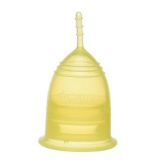 LilaCup Менструальная чаша P-BAG размер S желтая