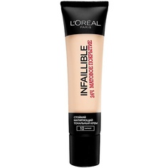 Тональные средства LORÉAL PARIS LOREAL Cтойкий тональный крем Infaillible 24ч Матовое покрытие L'Oreal