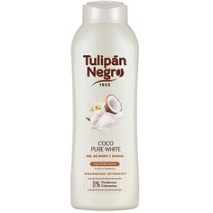Для ванной и душа Tulipan Negro Увлажняющий крем-гель для душа и пена для ванны 2в1 Ваниль и кокос 720