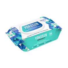 Салфетки для тела YOKOSUN Антибактериальные влажные гигиенические салфетки 108.0