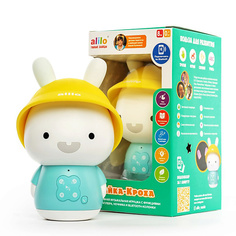 Мягкая игрушка ALILO Музыкальная обучающая игрушка Зайка-Кроха™ G9. Для детей. Bluetooth, сказки, песенки