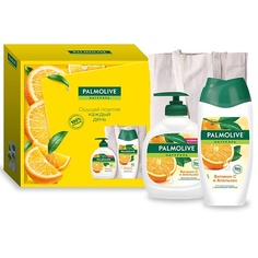 Средства для ванной и душа PALMOLIVE Подарочный набор Palmolive Витамин С + ЭкоСумка