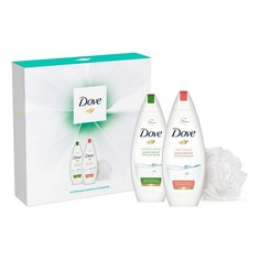 DOVE Подарочный набор КОЛЛЕКЦИЯ НЕЖНОЕ ОЧИЩЕНИЕ