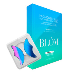 Уход за губами BLOM Микроигольные патчи "Лакрица" для носогубных складок