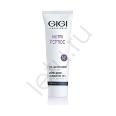 Крем для лица GIGI Крем пептидный увлажняющий с 10% молочной кислотой Nutri Peptide 50.0