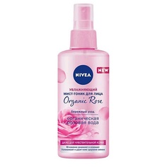 Уход за лицом NIVEA Увлажняющий мист-тоник для лица Organic Rose