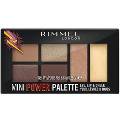 Тени RIMMEL Универсальная палетка Mini Power Palette