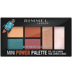 Тени RIMMEL Универсальная палетка Mini Power Palette