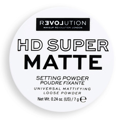 Пудра RELOVE REVOLUTION Рассыпчатая пудра для лица Super HD Setting Powder фиксирующая, прозрачная, матирующая