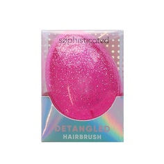 Аксессуары для волос SOPHISTICATED Щётка для волос SOPHISTICATED EGG PINK GLITTER