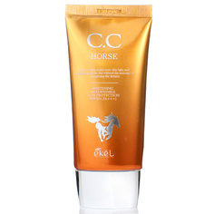 CC кремы EKEL СС-крем тональный с Лошадиным маслом Омоложение CC Cream Horse SPF 50+ PA+++ 50