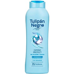 Для ванной и душа Tulipan Negro Увлажняющий крем-гель для душа и пена для ванны 2в1 Озоновый 720