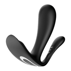 Вибратор SATISFYER Бесшумный вибромассажер Top Secret+ для ношения и стимуляции точки G