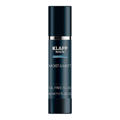 Флюид для лица KLAPP COSMETICS Увлажняющий и матирующий флюид MEN Moist & Matt Oilfree Fluid 50.0