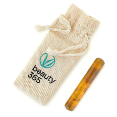 Приборы для ухода за лицом BEAUTY365 Янтарная палочка для массажа в мешочке
