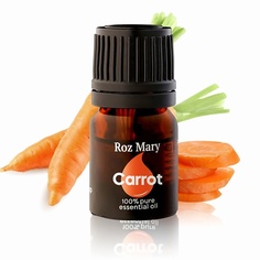 Масло для тела ROZ MARY Эфирное масло Морковь 100% натуральное 10.0