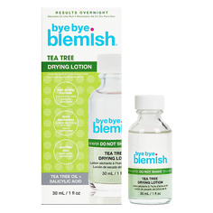 BYE BYE BLEMISH Лосьон для лица ночной с салициловой кислотой и маслом чайного дерева против несовершенств кожи