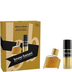 Мужская парфюмерия BRUNO BANANI Подарочный набор Mans Best