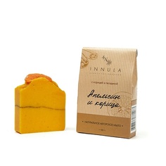 Средства для ванной и душа INNULA Мыло ручной работы "Апельсин и Корица" 85