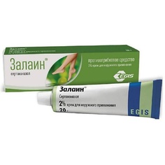 Противогрибковые препараты АПТЕКА Залаин крем 2% 20г N1