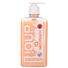 Средства для ванной и душа для мужчин IQUP NEO Peach Антибактериальное жидкое мыло дозатор-помпа 500