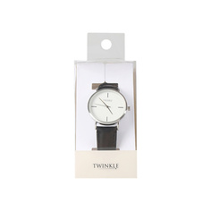 Модные аксессуары TWINKLE Наручные часы с японским механизмом, black basics