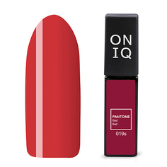 Oniq ONIQ Гель-лак для ногтей #019 PANTONE: Red bud, 6 мл